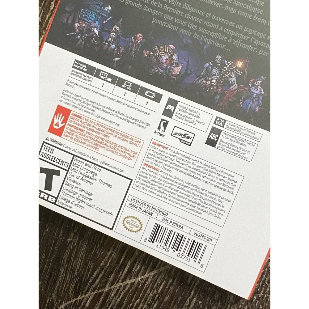 Darkest Dungeon II (2024) Nintendo Switch Brand New Sealed Game